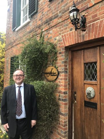 Paul Hackett, operational director, Brocket Hall Estate, Auberge Du Lac