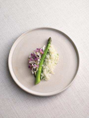 morning spring asparagus by Dan Hunter