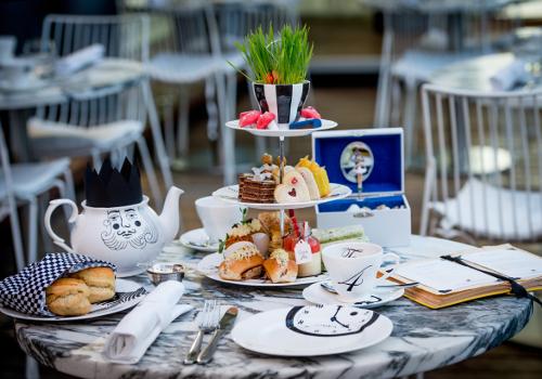 Mad Hatter Afternoon Tea, Sanderson London