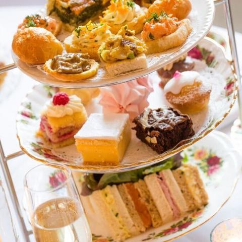 The Angel Hotel, Abergavenny, Wales - Afternoon Tea