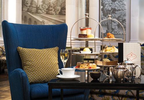 Afternoon Tea at the Palm Court Restaurant - The Balmoral Hotel, Edinburgh, Scotland 