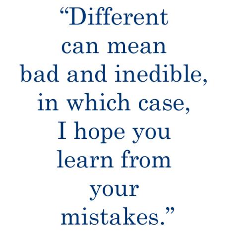 Chis hill metaphor quote