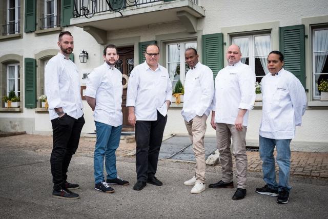 James Devine at the Nespresso Production Centre