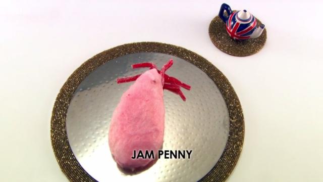 Great British Menu 2016 - central heat - Danny Gill - jam penny dessert
