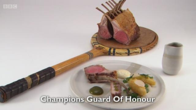 Tommy Banks' Champions Guard Of Honour, Great British Menu 2017
