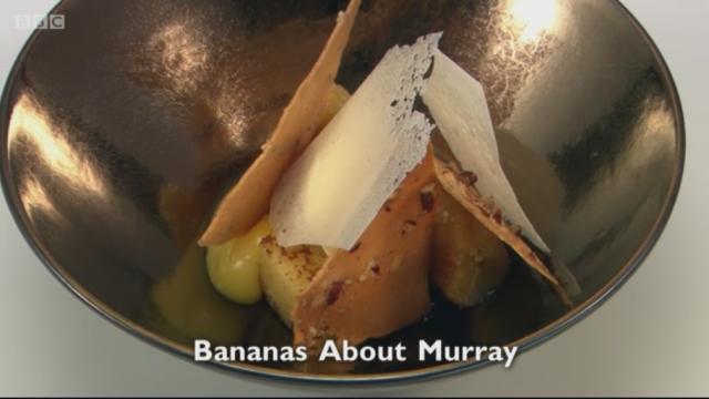Michael Bremner's Bananas About Murray, Great British Menu 2017
