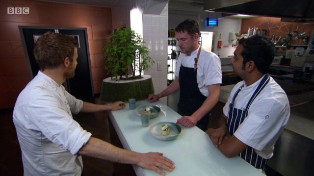 Tommy Banks - Great British Menu 2016 - North East heat - dessert course lemon verbena