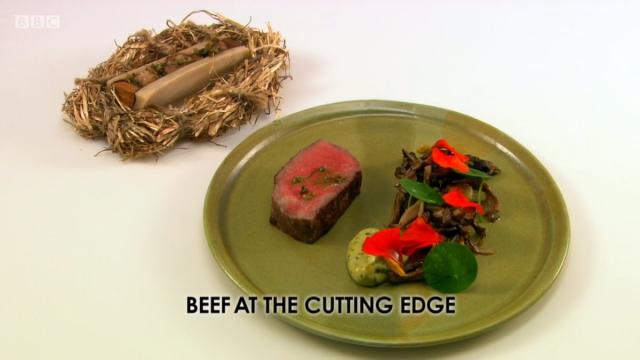 Tommy Banks - Great British Menu 2016 - North East heat - main course beef