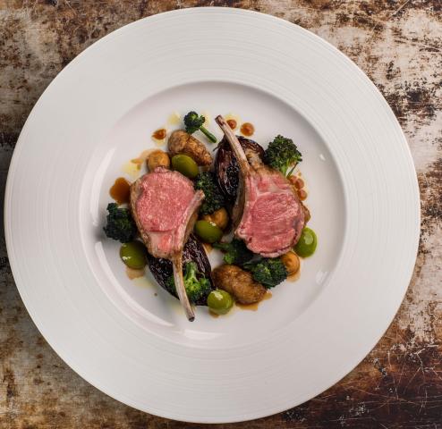 Roast Devon lamb recipe by Gavin Edney%2C head chef at André Garrett at Cliveden (low res)