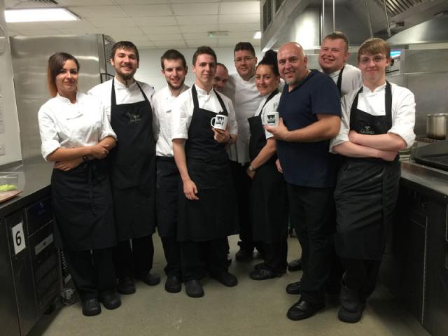 Kitchen team at The Grand in York