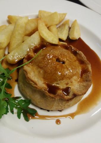 Crown Country Country’ (Spiced Lamb and Apricot in Hot Water Crust) – Richard Arnold, Crown Country Inn