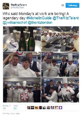 The Ritz London - Michelin star restaurant - Guide 2017