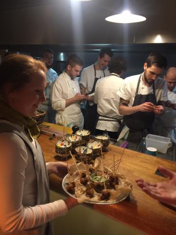 Snacks at wastED - sprouts