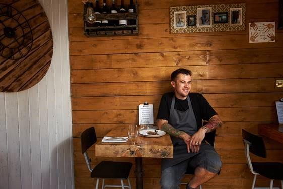 Chef to Watch Ben Crittenden from Stark at his 12 seater restaurant