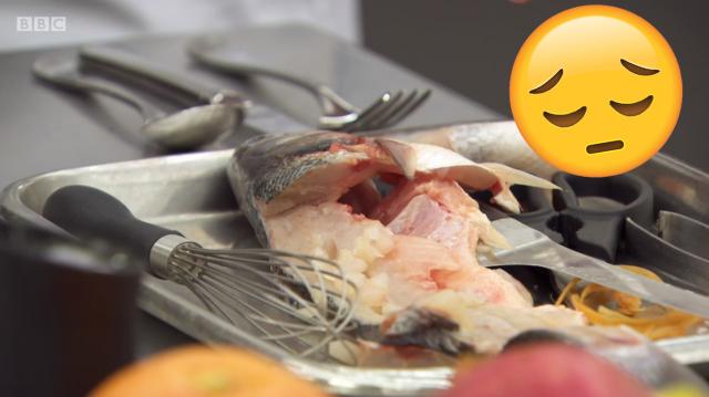 Masterchef: The Professionals 2016 sea bass ceviche