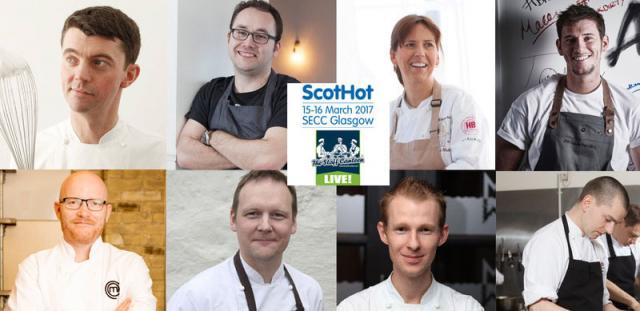 The Staff Canteen Live at ScotHot 2017, chefs, live cooking demonstrations