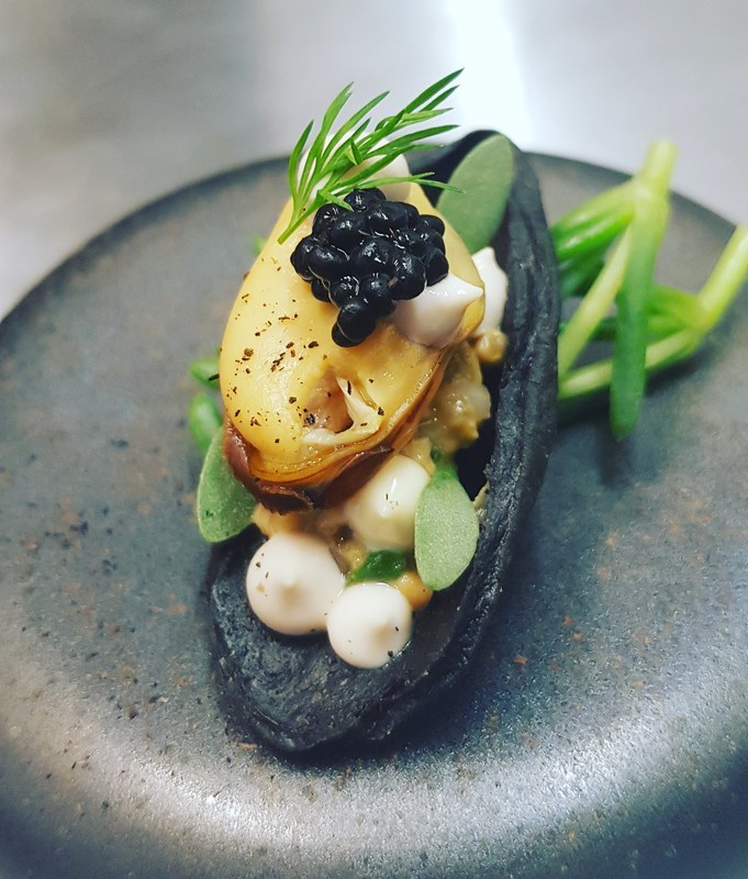 https://www.thestaffcanteen.com/public/js/tinymce/plugins/moxiemanager/data/files/00 Insta Top Ten March 2019/march /Shetland mussels poached is sea weed stock%2C edible mussel shell%2Ctaramasalata%2C sea weed emulsion and caviar by Spiros Katridis.jpeg