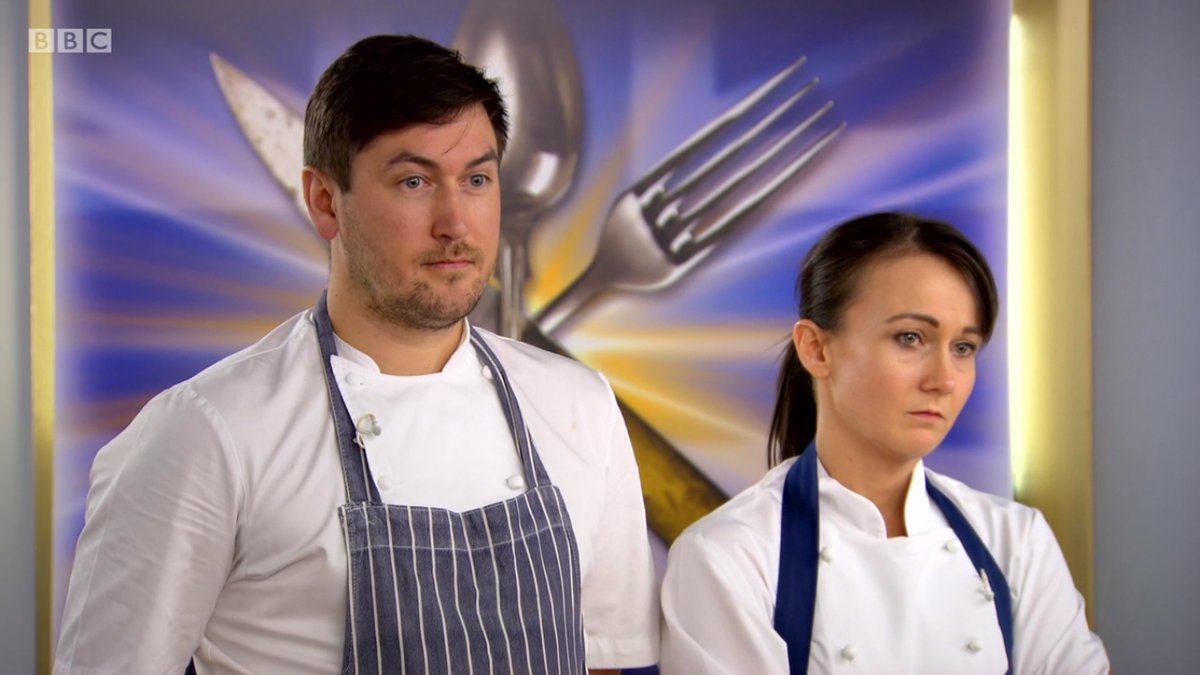 Great British Menu 2018 - Scotland regional final - chefs Ross Bryans and Lorna McNee