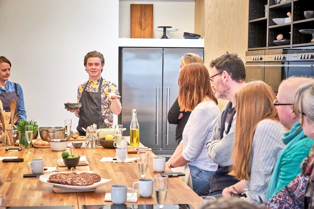 Ryan Riley, Life Kitchen cookery class for people living with cancer