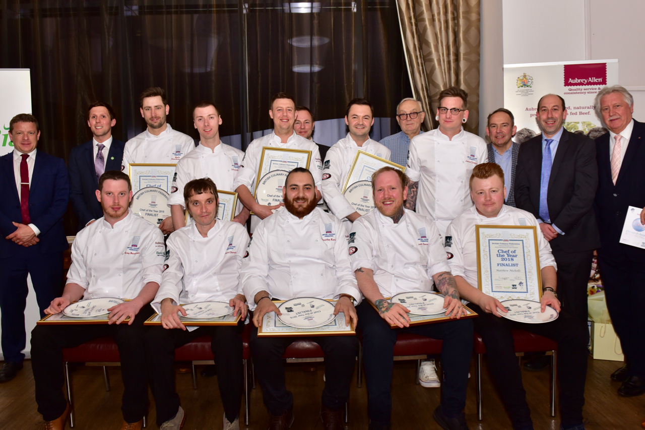 BCF Chef of the Year 2018 finalists