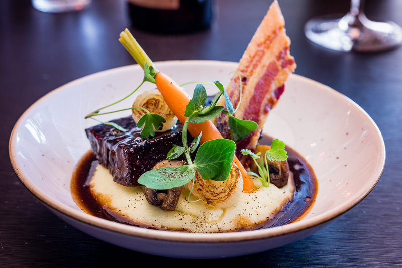 3. Beef bourguignon, chestnut mushrooms, baby carrot, crispy smoked ventreche, button onions by chef Walter Ishizuka, chefs to follow on Instagram, food pics, The Staff Canteen