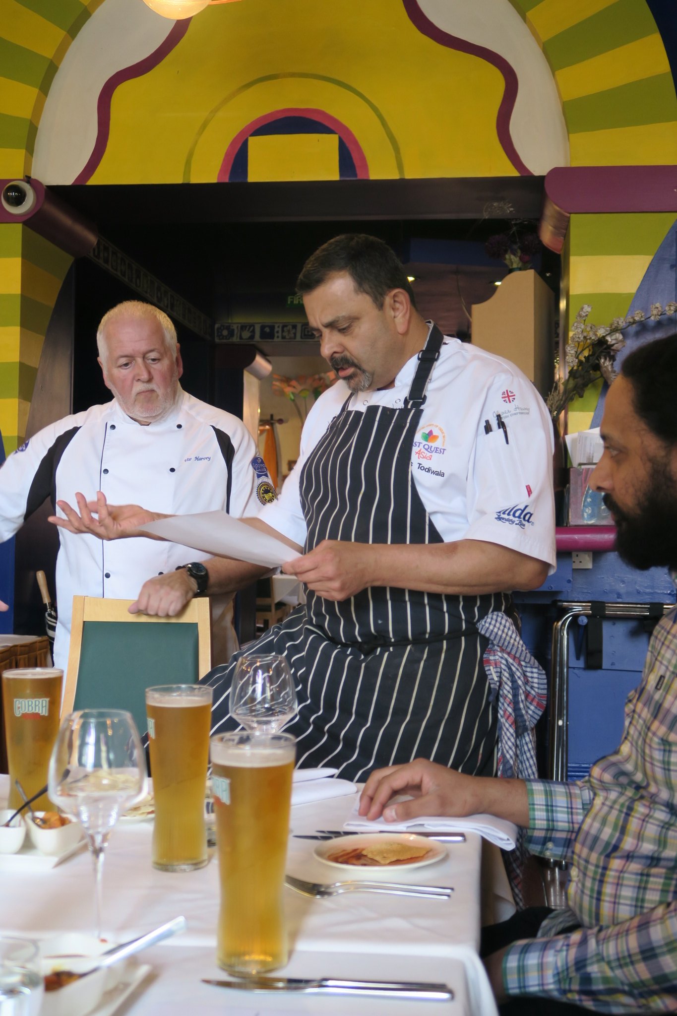 Cyrus Todiwala Quality Meat Scotland Networking Lunch