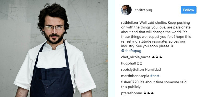 Michelin starred chef Christian Puglisi (ex Noma chef) ‘tired’ of the industry's endless rankings and lists