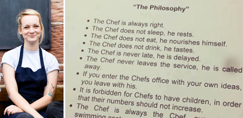 The Image of ‘The (Male) Chef’ - A Response