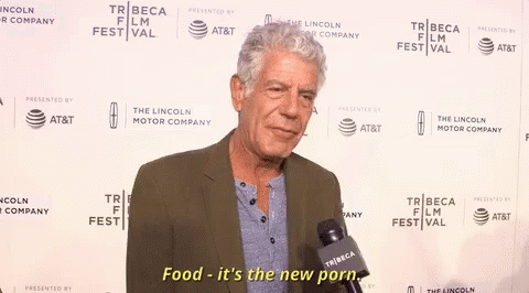 food is the new porn