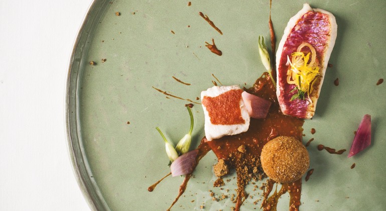 Dish from Hisa Franko